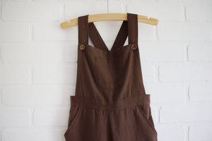 Reese Overall - Chocolate
