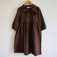 Amelia Dress - Chocolate