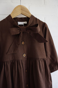 Amelia Dress - Chocolate