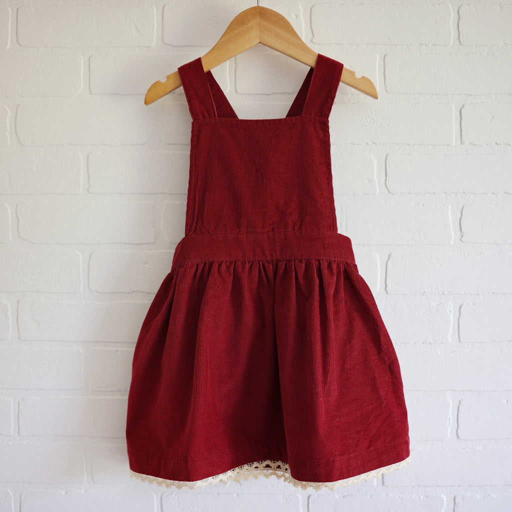 Dorothy Pinafore - Ruby Corduroy