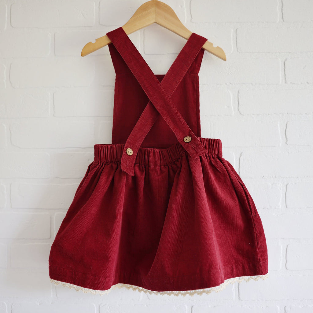 Dorothy Pinafore - Ruby Corduroy