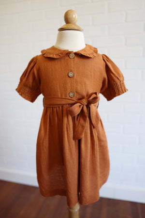 Lillian Dress - Adobe