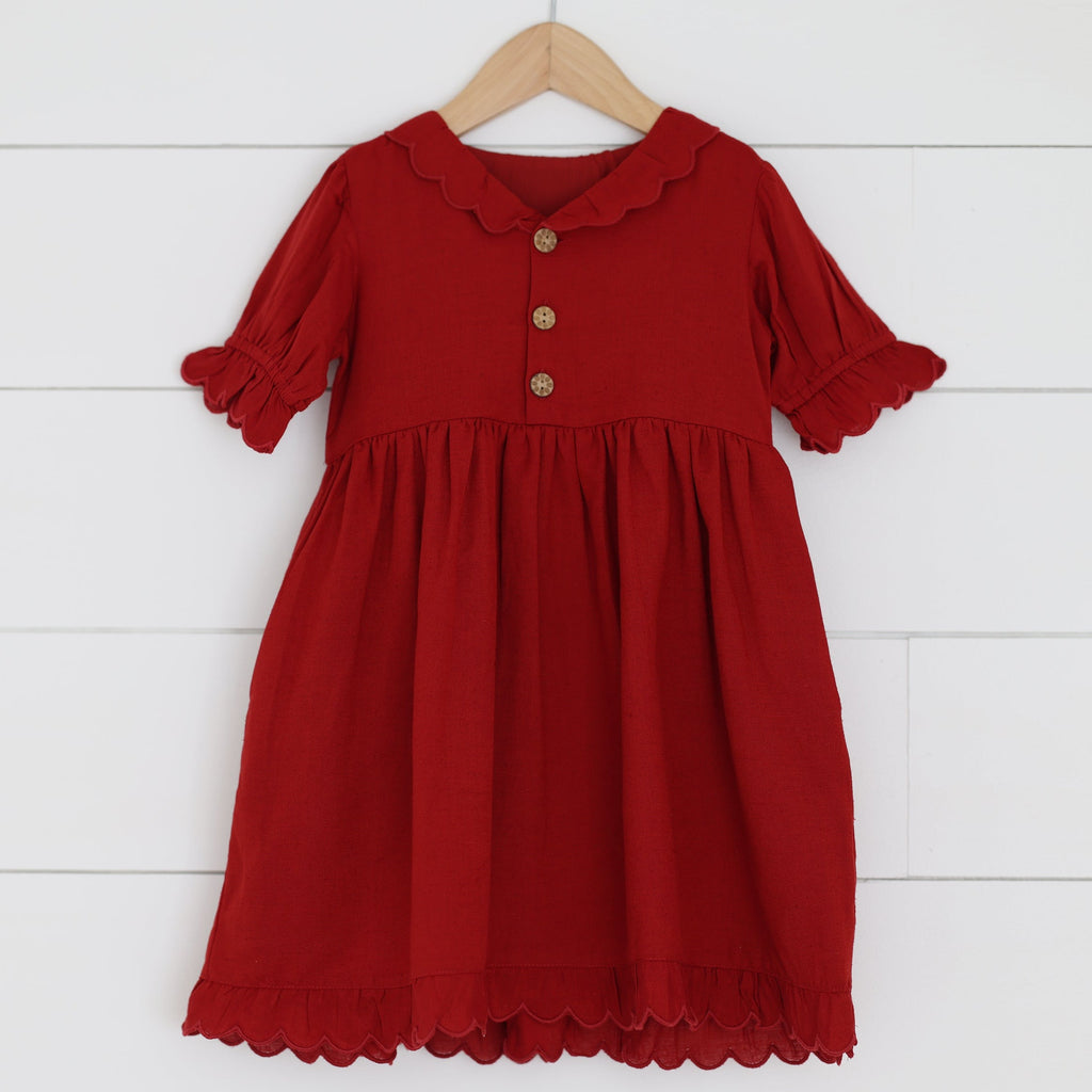 Victoria Dress - Red