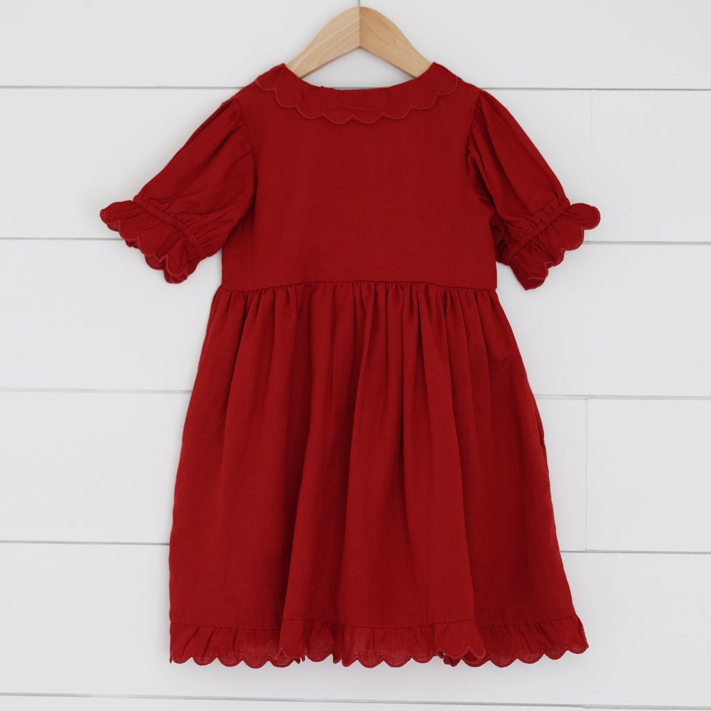 Victoria Dress - Red