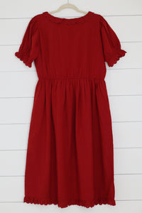 Victoria Dress - Red - Womens