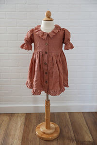 Charlotte Dress - Deep Mauve