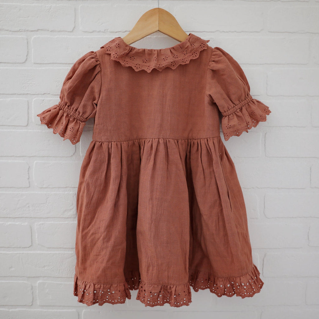 Charlotte Dress - Deep Mauve