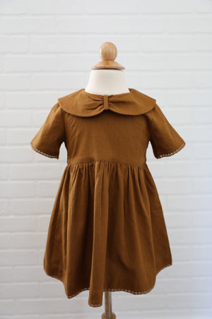 Penelope Dress - Brown