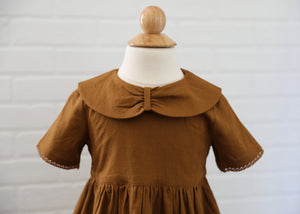 Penelope Dress - Brown