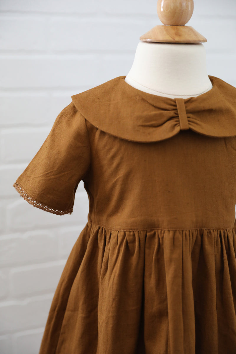 Penelope Dress - Brown