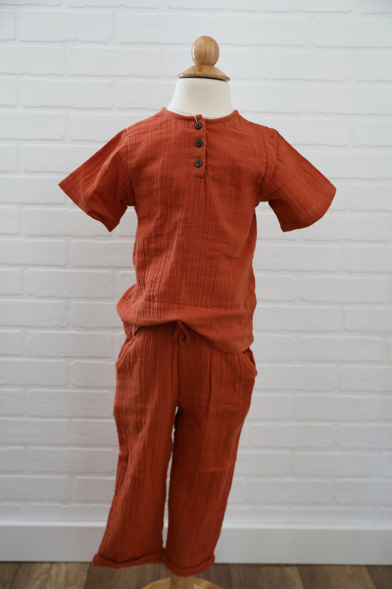 Gale Pants - Rust